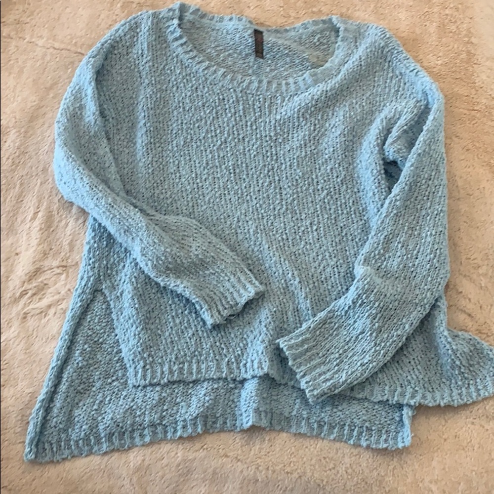 Blue sweater